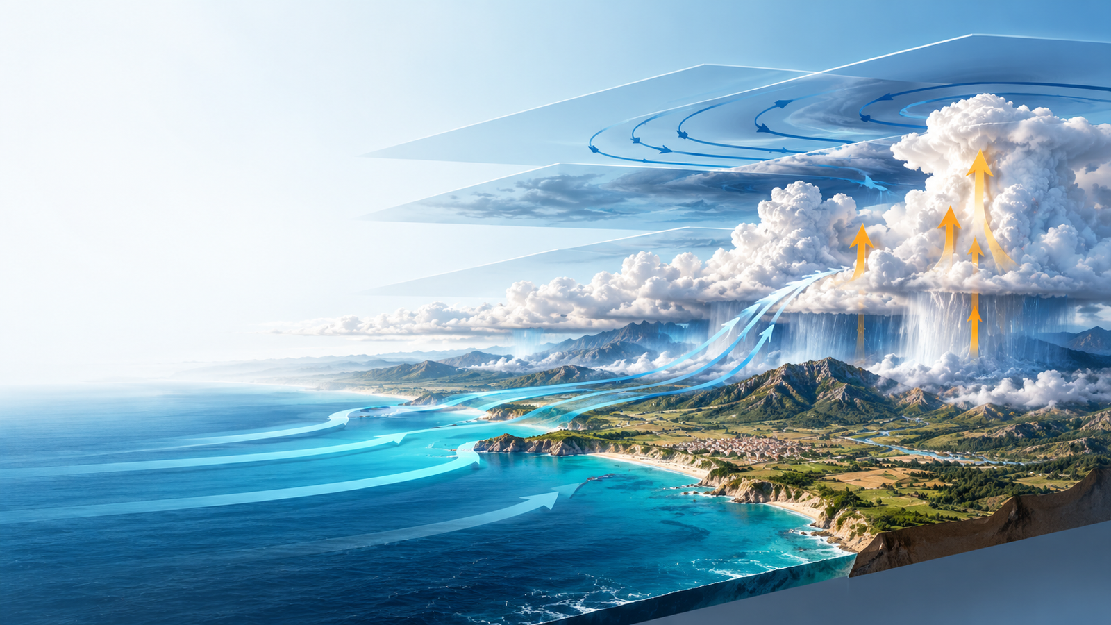 Com saber si plourà? Guia per interpretar els mapes de precipitació i de l'atmosfera
